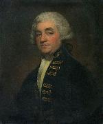 George Romney Vice-Admiral Sir Joshua Rowley oil